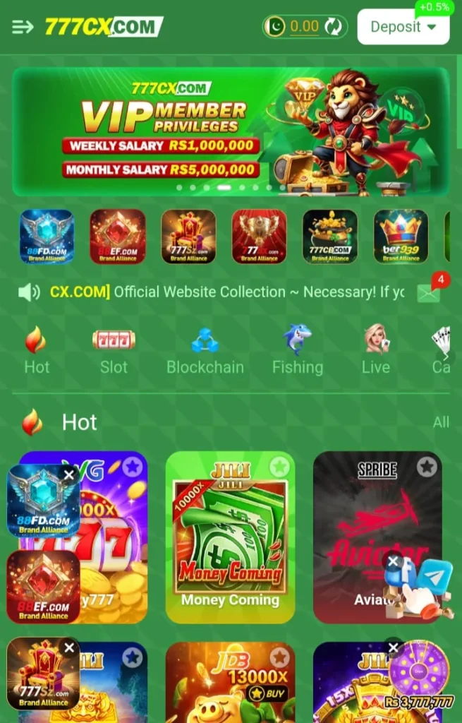 777CX Game