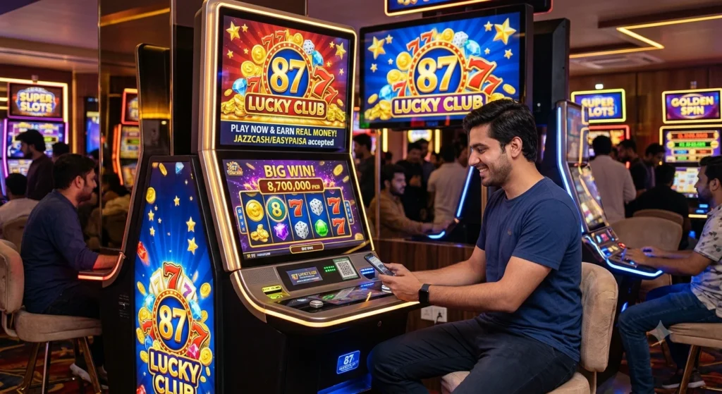 87 lucky club game