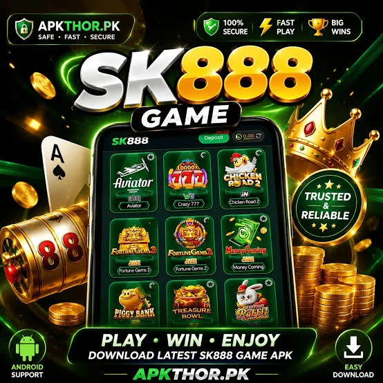 SK888 Game APK download – Real money earning game in Pakistan with welcome bonus and fast withdrawals